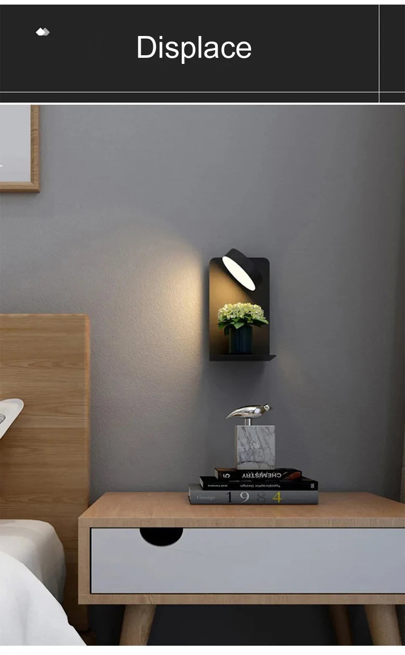 Schlafzimmer LED Wand leuchten mit USB-Ladung Wand leuchte Innen leuchte für Wohnzimmer Dekor Wand paneele mit Schalter Gang moderne Wand leuchte lampe wohnzimer zimmer deko wandleuchte wand paneele wanddeko spiegel