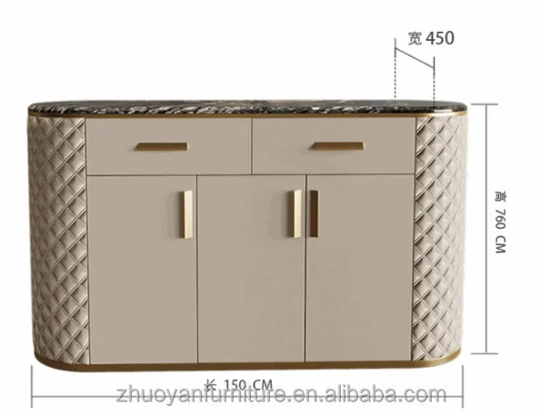 Modernes, schlichtes Wohnzimmermöbel-Set aus MDF, gepolstert mit TV-Schränken aus PU-Leder, Designs für Möbel