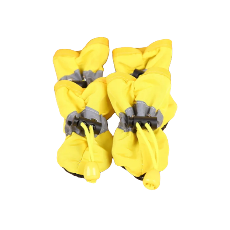 4 teile/satz Wasserdichte Haustier Hund Schuhe Anti-slip Regen Stiefel Schuhe für Kleine Katzen Hunde Welpen Hund Haustier Booties pet Pfote Zubehör