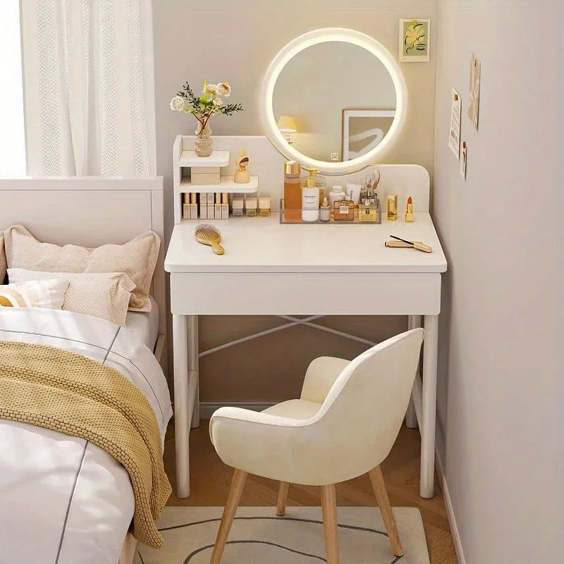 Kommode, Schlafzimmer, einfach, modern, kleine Wohnung, Schminktisch, Schminktisch, Schminktisch, klein, 2025, leicht, luxuriös, neu