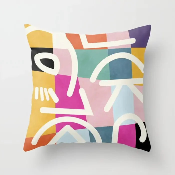 Schlafzimmer Wohnzimmer Abstrakte Muster Kissen Wohnkultur Sofa Kissen Abdeckung