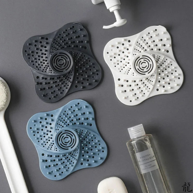 Dusche Haar Filter Stopper Anti-blocking Haar Catcher Sieb Kanalisation Badezimmer Boden Ablauf Abdeckung Küche Waschbecken Deodorant Falle Stecker