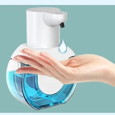 Inteligentny dozownik do mydła, 420 ml, bezdotykowy czujnik ruchu, urządzenie do mycia rąk, ścienny dozownik mydła w płynie, model na płyn/pianę
