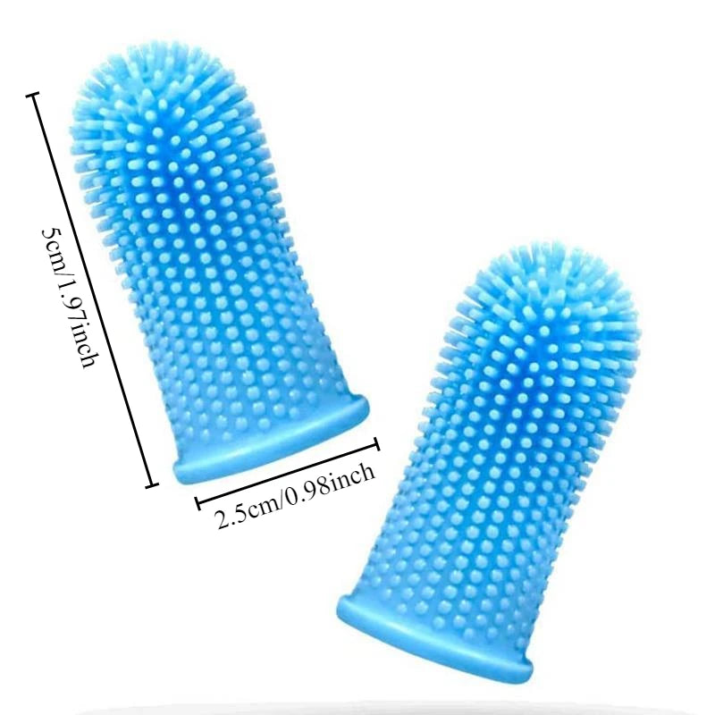 Hund Super Weiche Haustier Finger Zahnbürste Zähne Reinigung Atem Pflege Ungiftige Silikon Zahnbürste Katze Hund Zahnbürste Haustier Produkte
