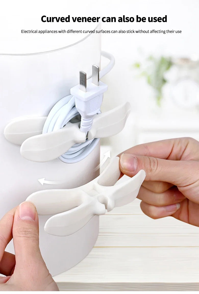 Cord Organizer for Kitchen Appliances, Fixed Power Cord Organizer for Household, Cable and Wire Management, Home Storage Tools