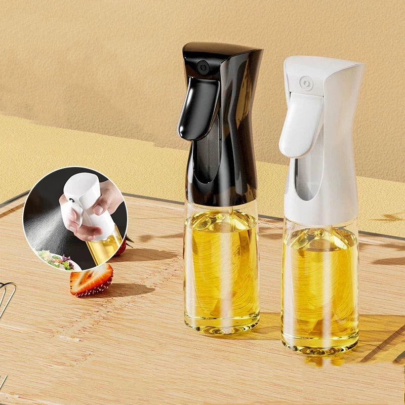 Oil Spray Bottle Spray Household Kitchen Spray Olive Oil Grill Fat Control Food Grade Glass Oil Spray Pot