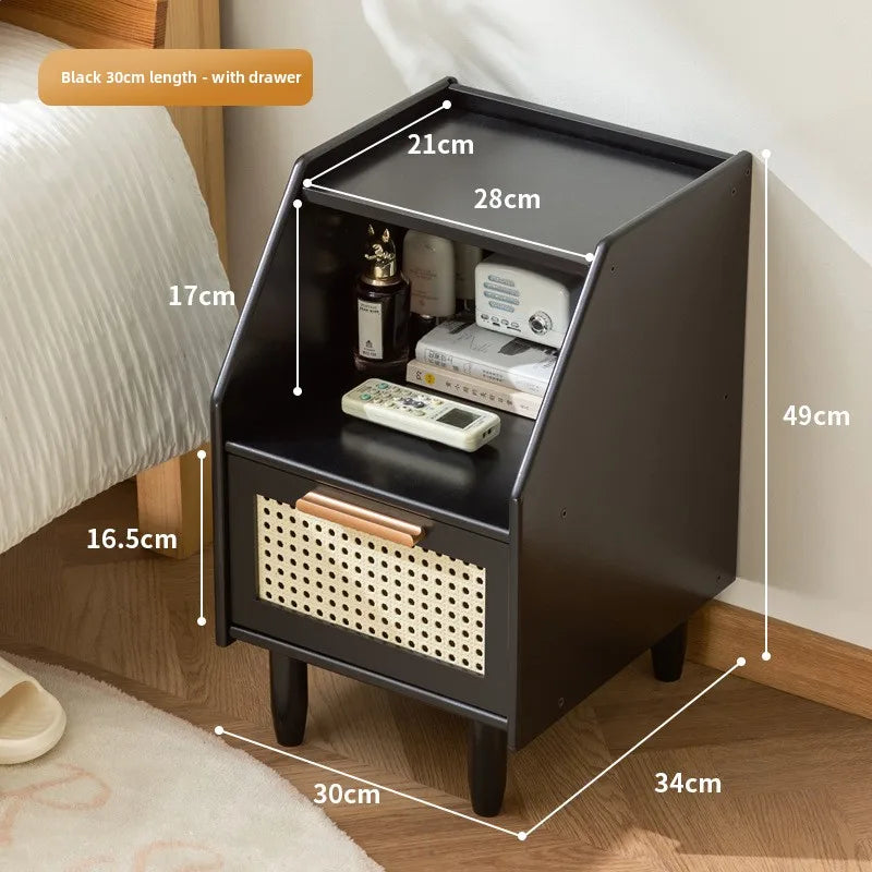 Schlafzimmer-Nachttisch, Schubladenschrank im Familien-Wohnzimmer-Stil, Snack-Aufbewahrungsschrank, Aufbewahrungsbox, Sofa-Beistelltisch