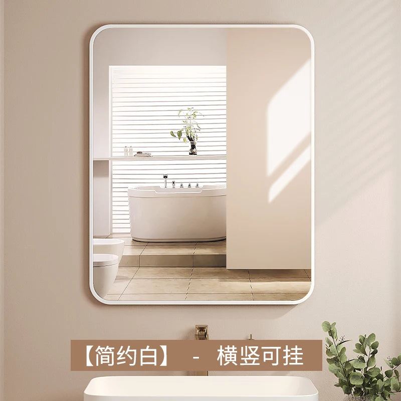 Badezimmer Luxus Spiegel Moderne Designer Ästhetische Nette Chinesische Rechteck Spiegel Mode Universal Dekoracyjne Lustra Room Decor