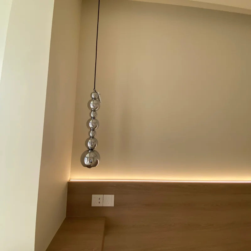 Nordische moderne Schlafzimmer Nacht Multi Ball Pendel leuchte kreative Wohnzimmer Restaurant Bar Küche Kürbis Hängelampen Beleuchtung