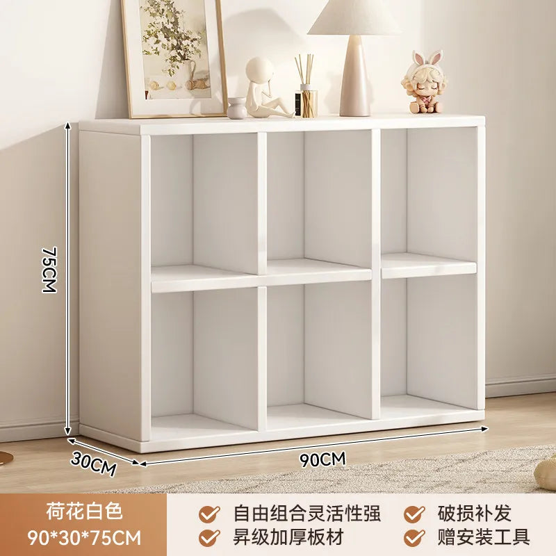 Mobile Librero Wohnzimmerschränke Design Aufbewahrungsorganizer Vitrine Weinschrank Bücherschrank Vorratsschrank Trendige Möbel