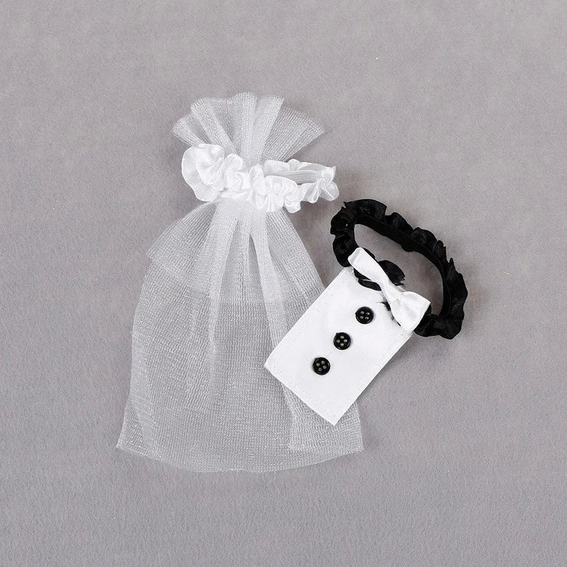 Hochzeit Tisch dekoration Weinglas Tasse Abdeckung Braut Bräutigam Kostüm Glas DIY Braut Braut dusche Junggesellen abschied Dekor zu sein