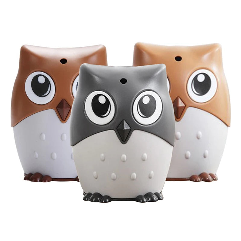 Cute Cartoon Owl Toothpick Holder Desktop Automatic Toothpick Dispenser Toothpick Container Family Bar Accessories