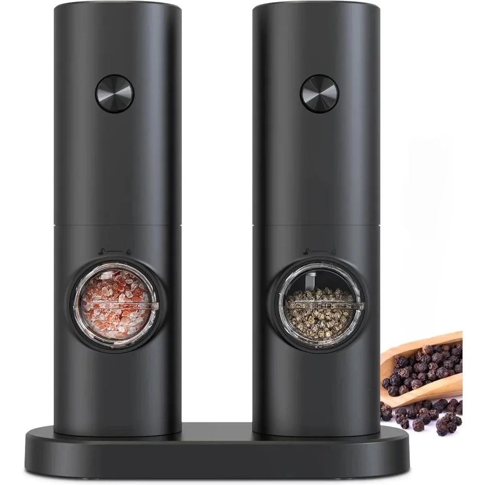 Salz- und Pfeffermühle, einhändig einstellbare Grobheit, nachfüllbare Mühle, Pfefferküche, Grillgewürzwerkzeug