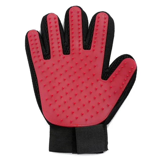 Silikon-Haustierpflegehandschuhe, Katzenhaarbürste und Kammhandschuhe zum Baden von Hunden, Reinigung, Haarentfernung für Hunde, Zubehör für den Tiergebrauch