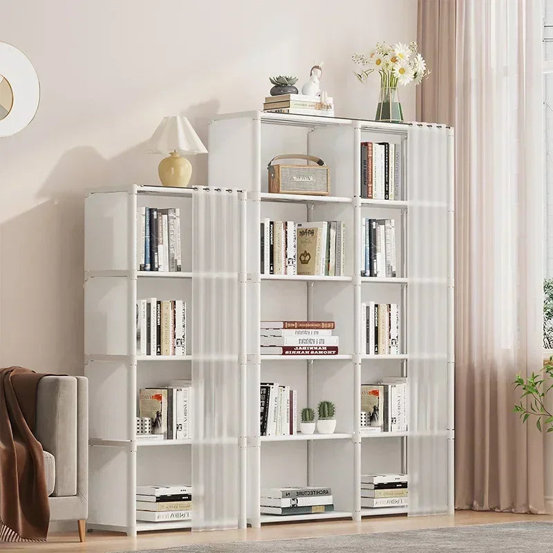 Kleiderschrank, Schlafzimmer, modernes modulares Display, moderner Kleiderschrank, minimalistische modulare Möbel, kein Bohren von Löchern erforderlich