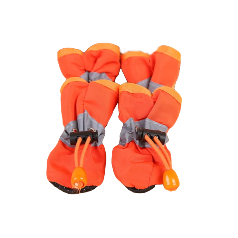 4 teile/satz Wasserdichte Haustier Hund Schuhe Anti-slip Regen Stiefel Schuhe für Kleine Katzen Hunde Welpen Hund Haustier Booties pet Pfote Zubehör