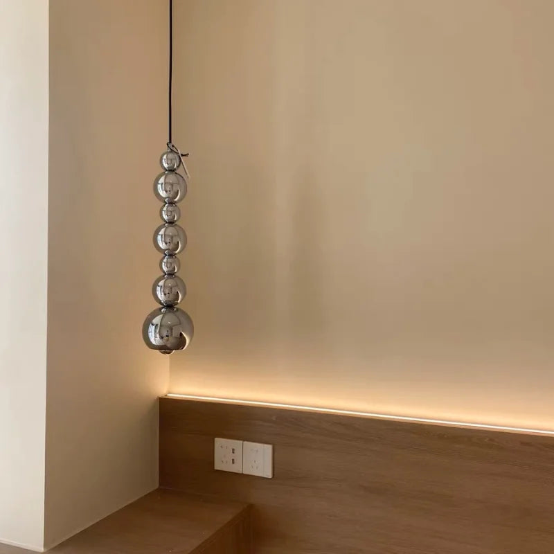 Nordische moderne Schlafzimmer Nacht Multi Ball Pendel leuchte kreative Wohnzimmer Restaurant Bar Küche Kürbis Hängelampen Beleuchtung