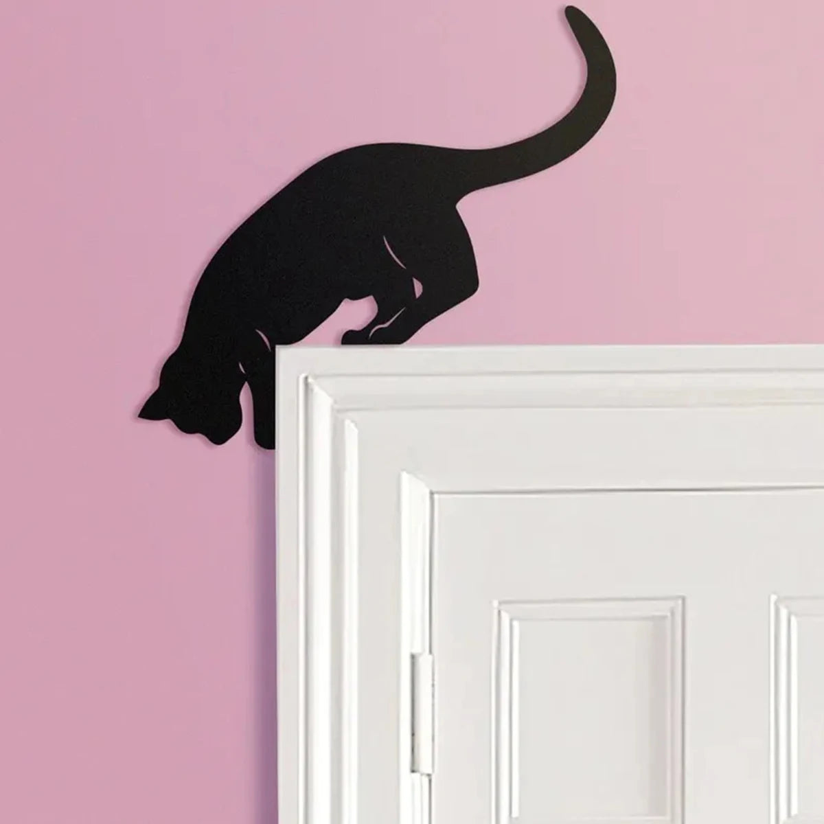Türaufsatz-Dekoration mit Katze sucht – Holz über der Tür, Reiste und Schilder, ideal für die Küchenorganisation, rustikale Wohndekoration