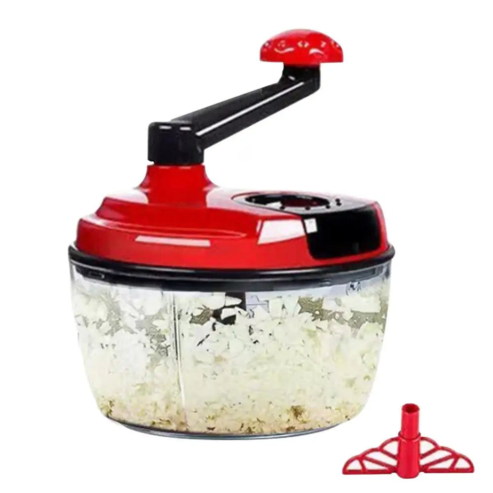 Gemüseschneider, Zerkleinerer, Zerkleinerer, manueller Fleisch- und Gemüsehacker, Mühle, Obstsalat-Hersteller, Fleischwolf, manueller Handmixer